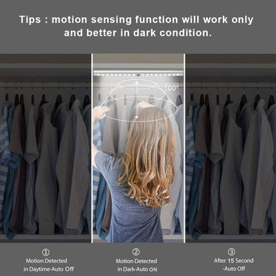 Motion Sensor Wardrobe Light