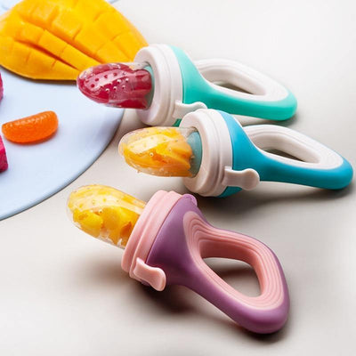 Newborn Pacifier Food Nibble Baby Pacifiers Feeder Kids Fruit Pacifier Feeding Safe Kids Training Nipple Teat Pacifier Bottles - OhanaGadget