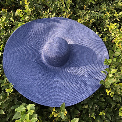 Foldable Oversized Straw Beach Hats