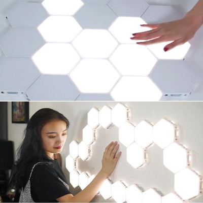 Hexagonal Touch Sensitive Quantum Lamp